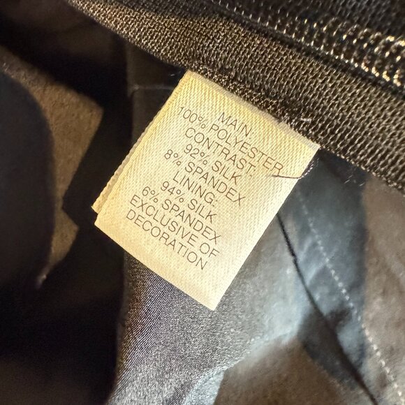 St John Sequin Short Sleeve Scoop Neck Top - Picture 11 of 15